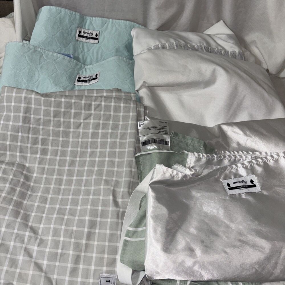 6 Piece Lot Bundle Hospital Bed Liens Sheets Transfer Chucks Home Health X